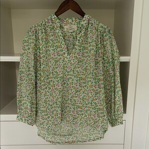 Trovata Birds of Paradise Cotton Blouse